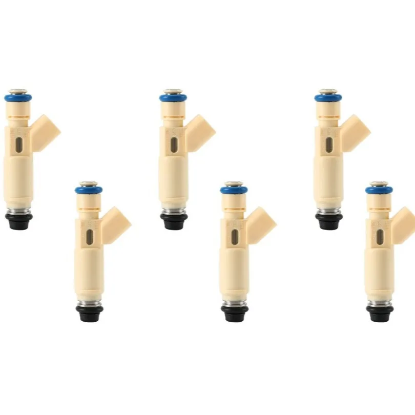 6PCS Suitable for Automotive 3.0 195500-3521 YL8E-C7B 195500-3520 Fuel Injector