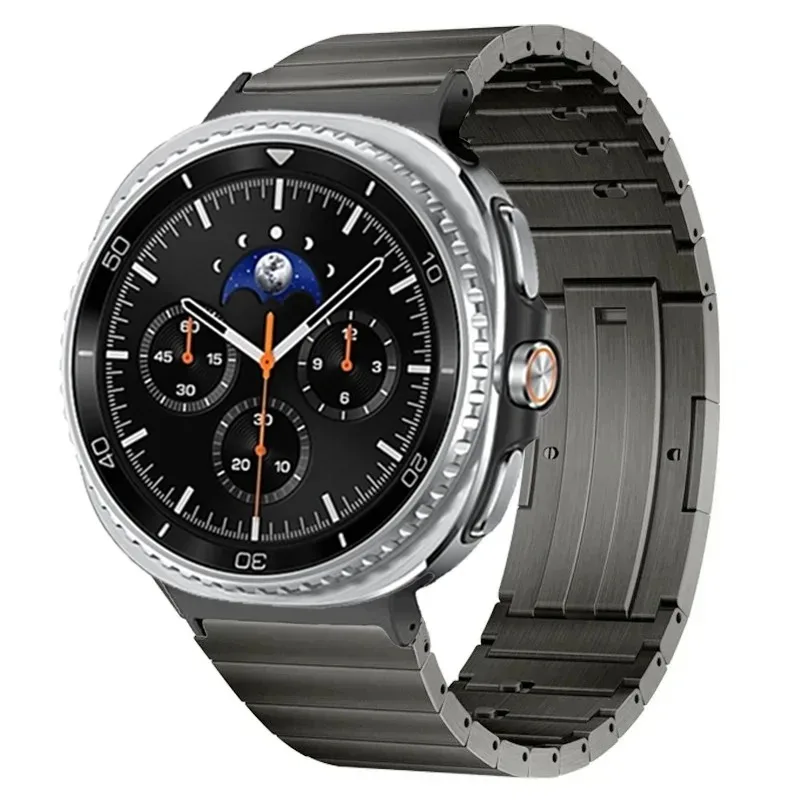Titanium Metal Strap For Samsung Galaxy Watch 8 40/44mm Classic 46mm Quick Release Wristband Galaxy Watch Ultra 2025 47mm Correa