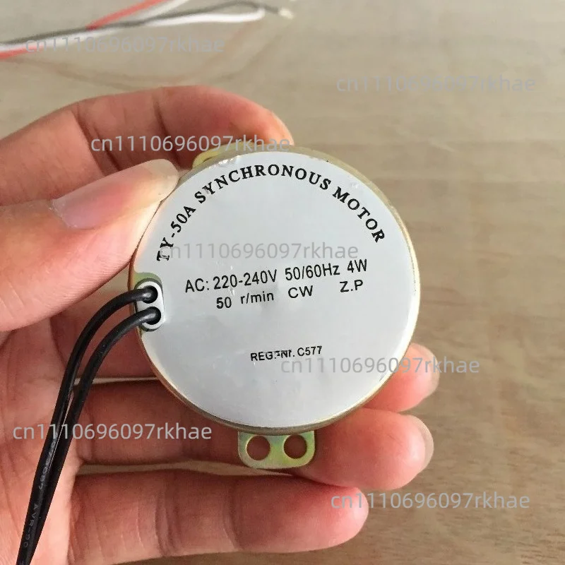 1PCS TY-50A 50 r/min 4W Synchronous Motor 220V~240V