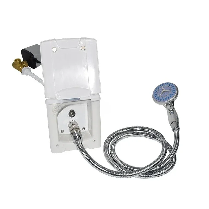 

RV city water fast interface, multi-functional water inlet and outlet interface, quick faucet, external shower nozzle
