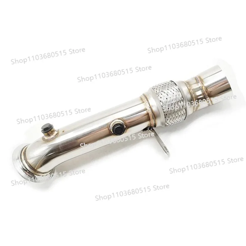 

Turbo Catless Downpipe 76MM Car Exhaust Down Pipes for N55 535i 640i 740Li F01/F10/F11/F07 F12/F13 Stainless Steel Auto Part
