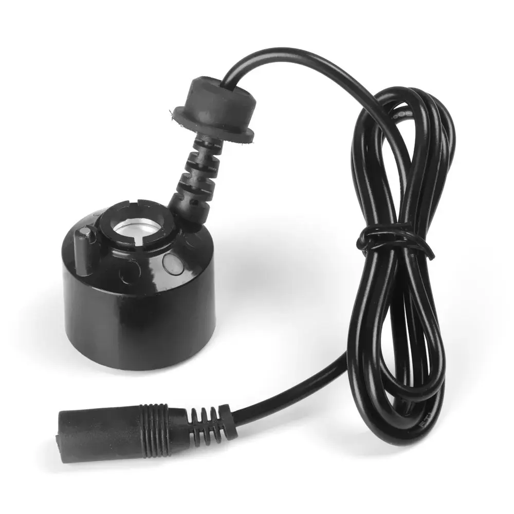 24V Mini Ultrasonic Water Fountain Pond Humidifier Atomizer Air Mist Maker Fogger Device Sprayer