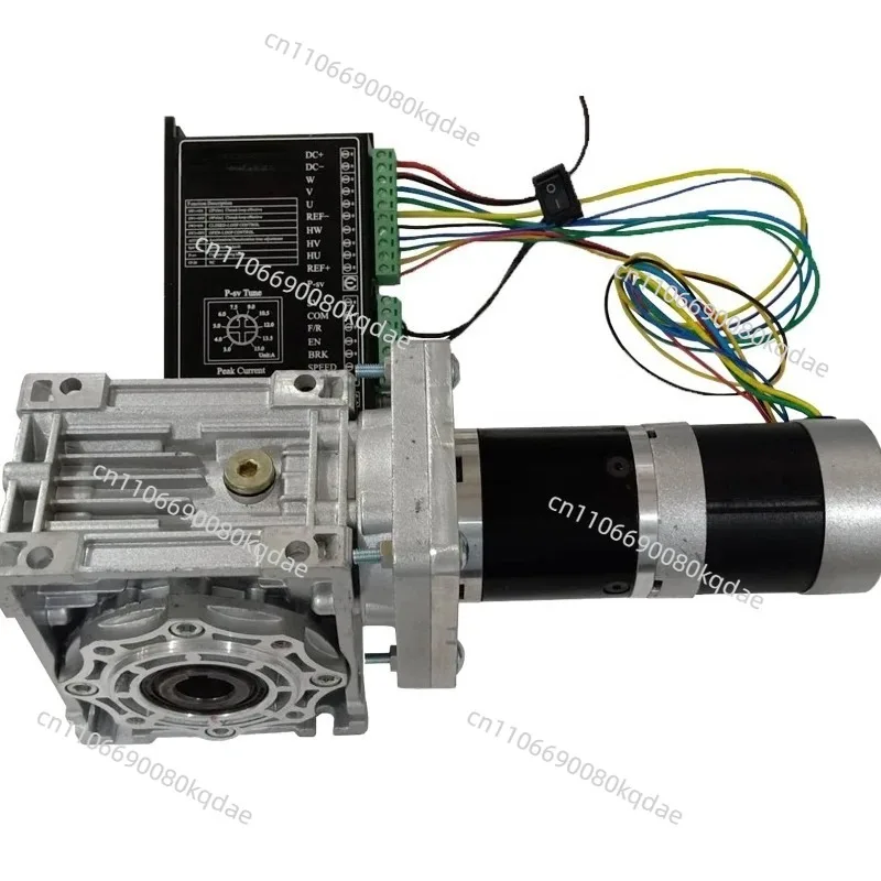 High-power torque DC brushless planetary gear turbo reducer motor 24V forward and reverse adjustable worm RV
