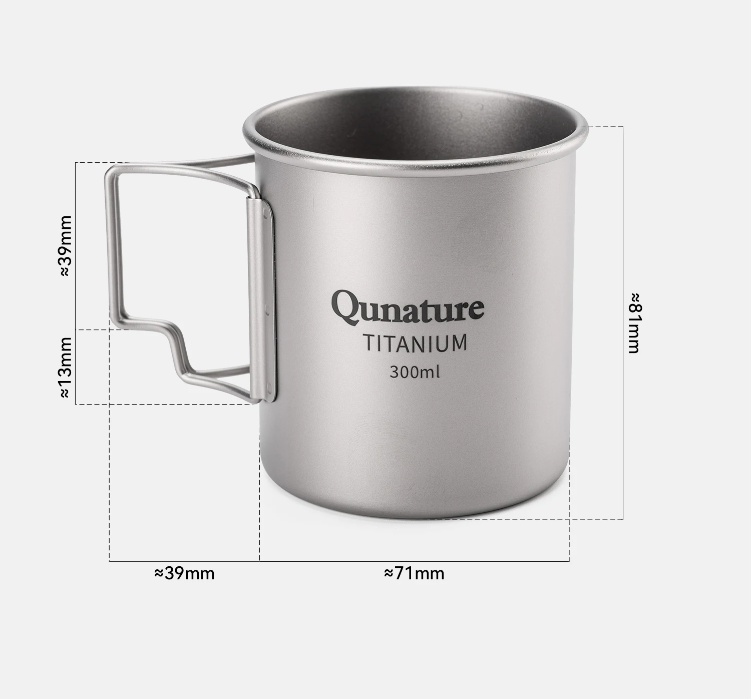 titanium mug finish