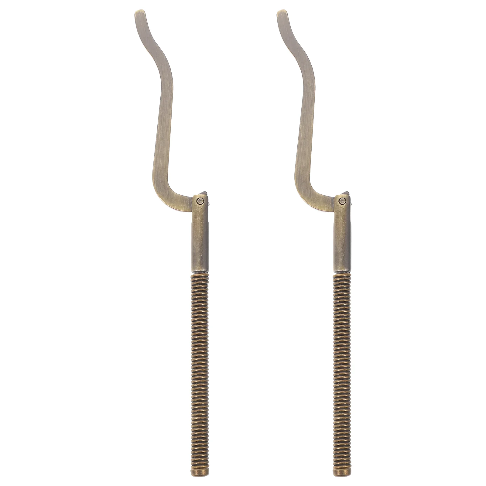 2 Pcs Slim Wallet Metal Check Holder Money Storage Clips File Fixing Silver Man