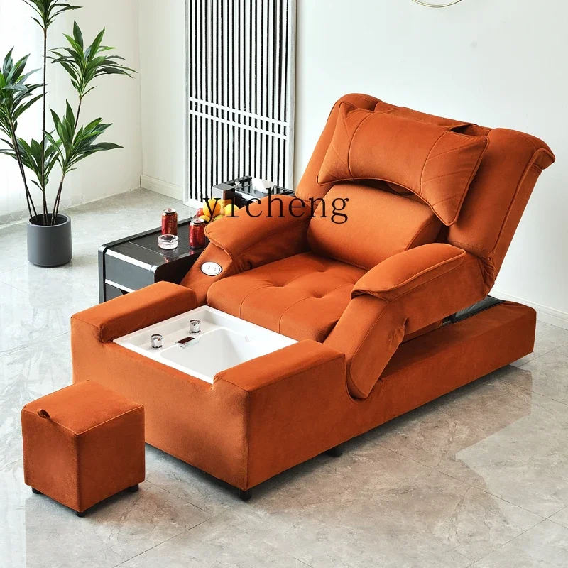 ZC electric foot massage spa recliner sauna club foot massage integrated bed foot massage sofa chair