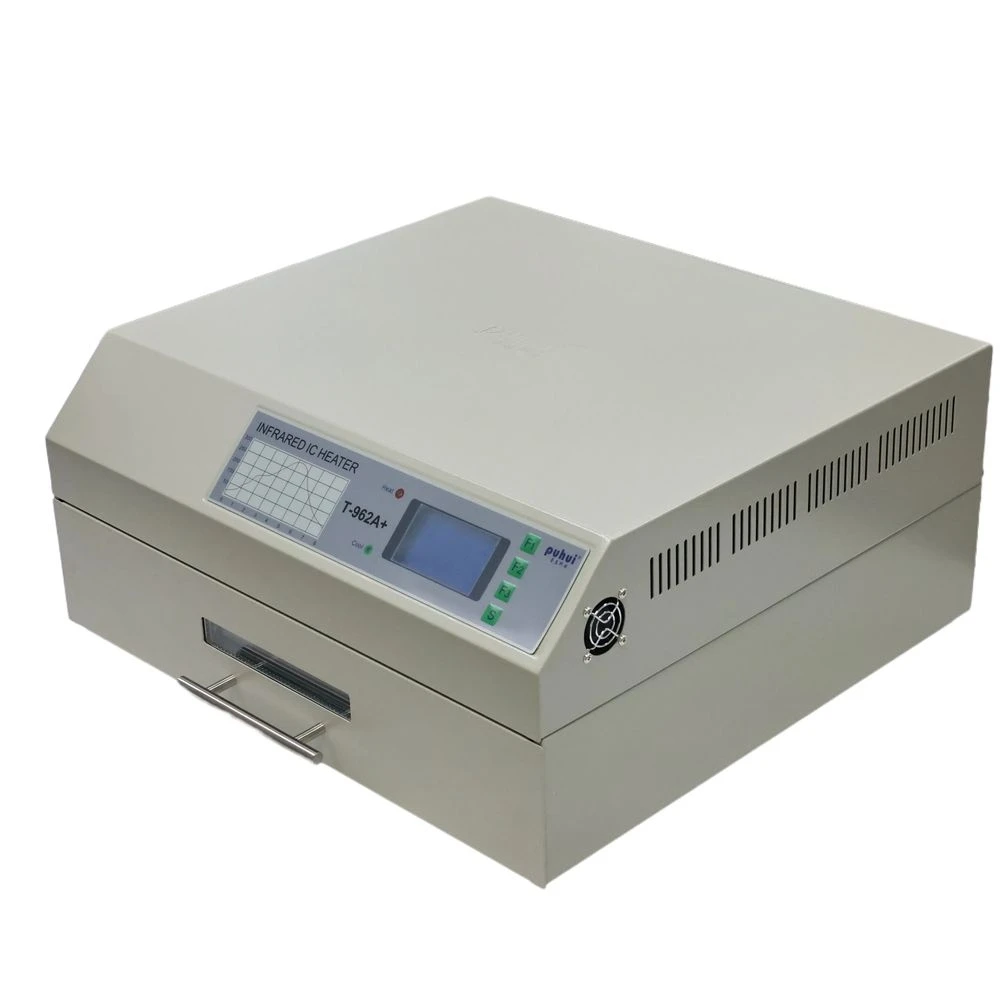 

370x450mm Large Desktop Reflow Oven T-962A+ 350℃ for SMT PCB BGA LED Soldering with PC Software Support