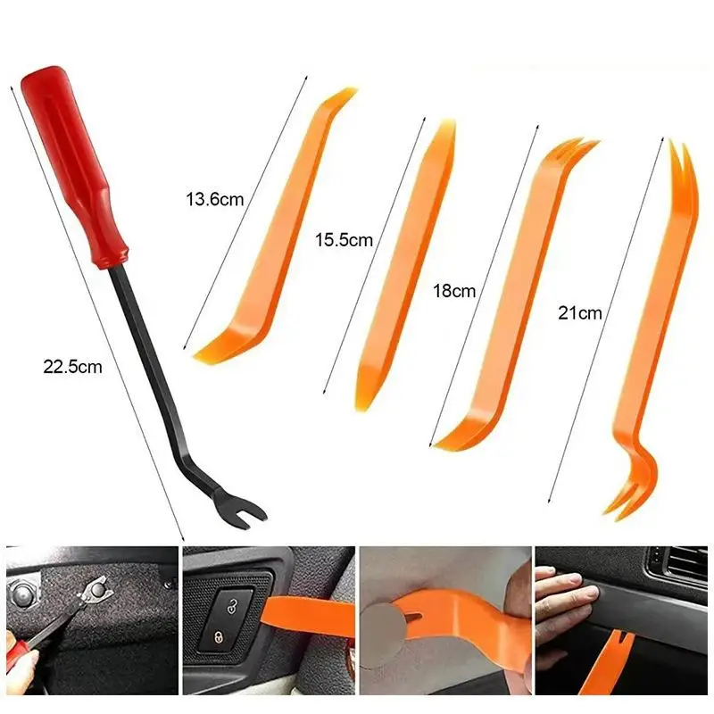 Liner Fastener Clips Car Bumper Retainer Kit Push Pin for Interior Trim Panels Universal Durable Plastic Installation