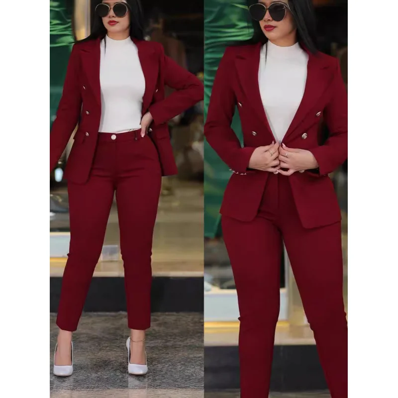 2024AmazonwishCasual Fashion Business Attire Women's Suit Suit