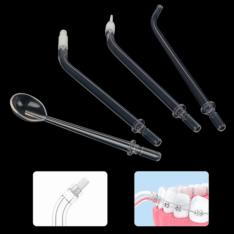 نصائح لتنظيف المياه للعناية اللطيفة ، حزمة بديلة مريحة ، فوهات بلاستيكية متينة سهلة الالتصاق لتنظيف صحي ، 4 ومناسب