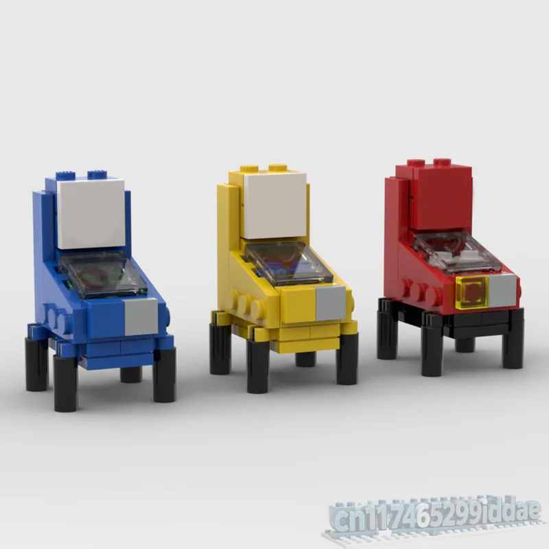 31PCS Pinball Machine Arcade Game Model Building Blocks DIY Creative Assembly Educational Toy Popular Collection Display Gifts