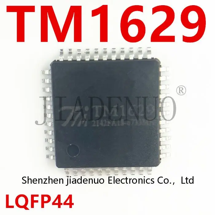 (5-10pcs)100% New TM1629 LQFP-44 package driver chipset