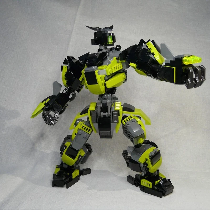 600 sztuk wszechstronna infiltracja i precyzyjne egzekwowanie Robot klocki do budowy Model zestaw cegieł kreatywne prezenty dla dorosłych MOC-150858