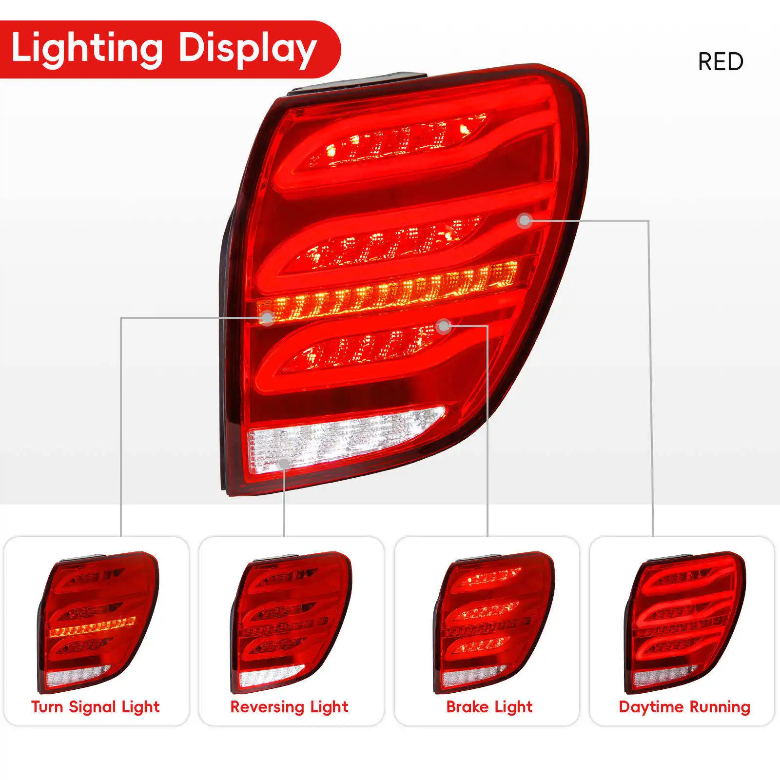 

Хит продаж, светодиодный задний фонарь дымового цвета для Captiva 2006-2019 - оптовая продажа заднего стоп-сигнала