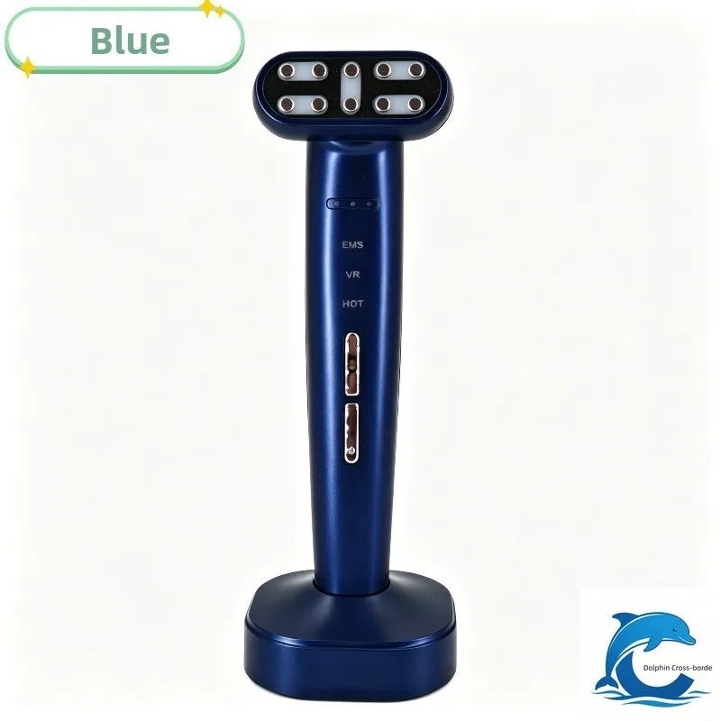 New hot selling micro current imported eye beauty device massage color light vibration warm eye beauty device