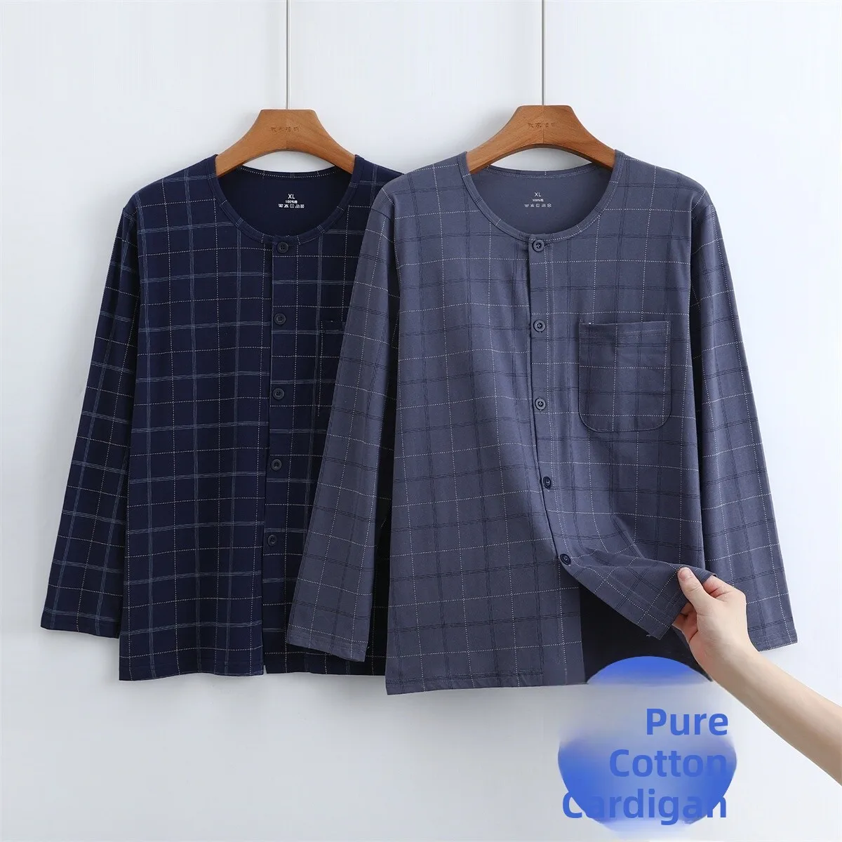 men's-pure-cotton-long-sleeve-open-cardigan-loose-fit-thin-home-clothes-spring-autumn-comfortable-sleepwear-for-middle-aged-a