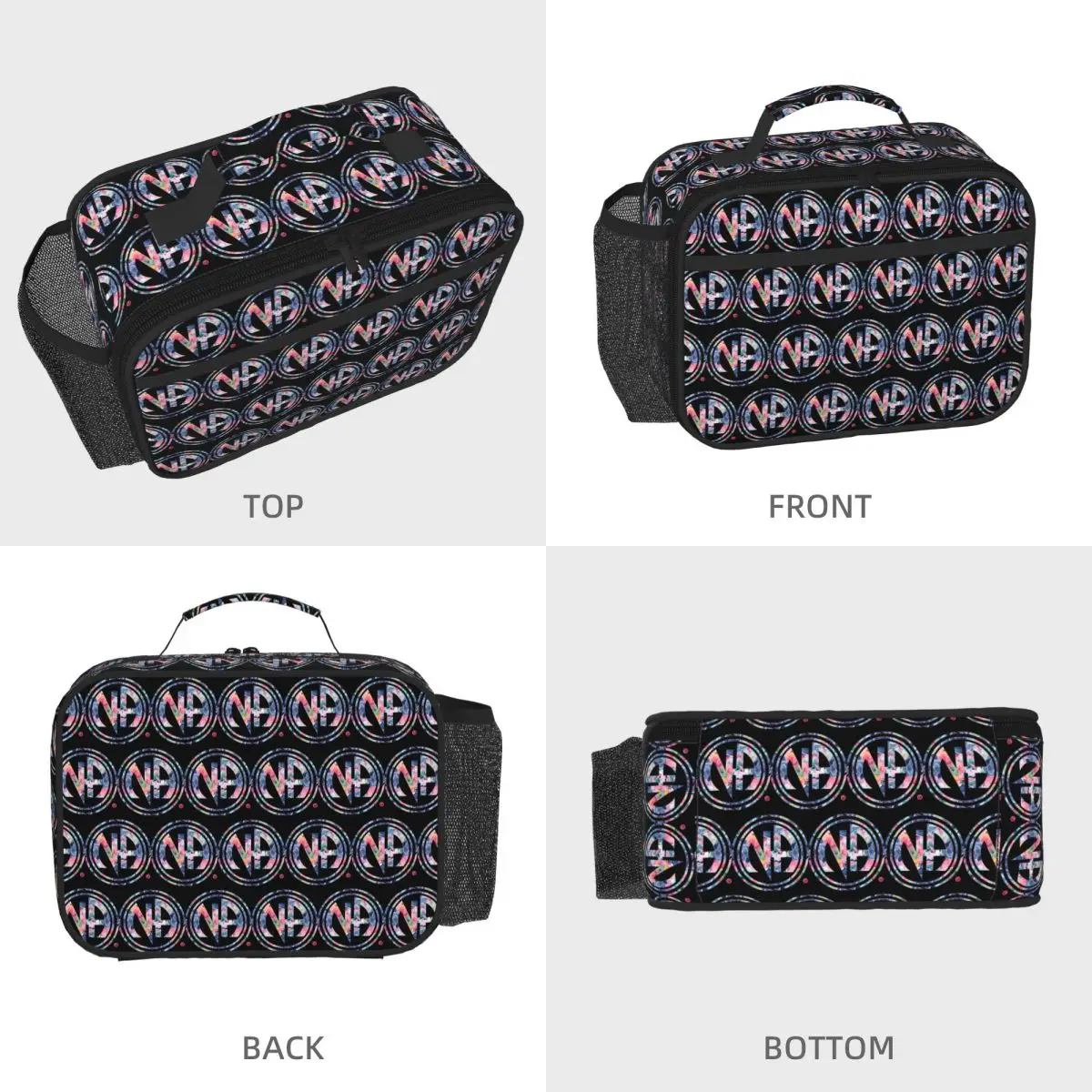 NA - Narcotics Anonymous Insulated Lunch Bag for Women Kids Portable Food Boxes Thermal Lunch Box Tote
