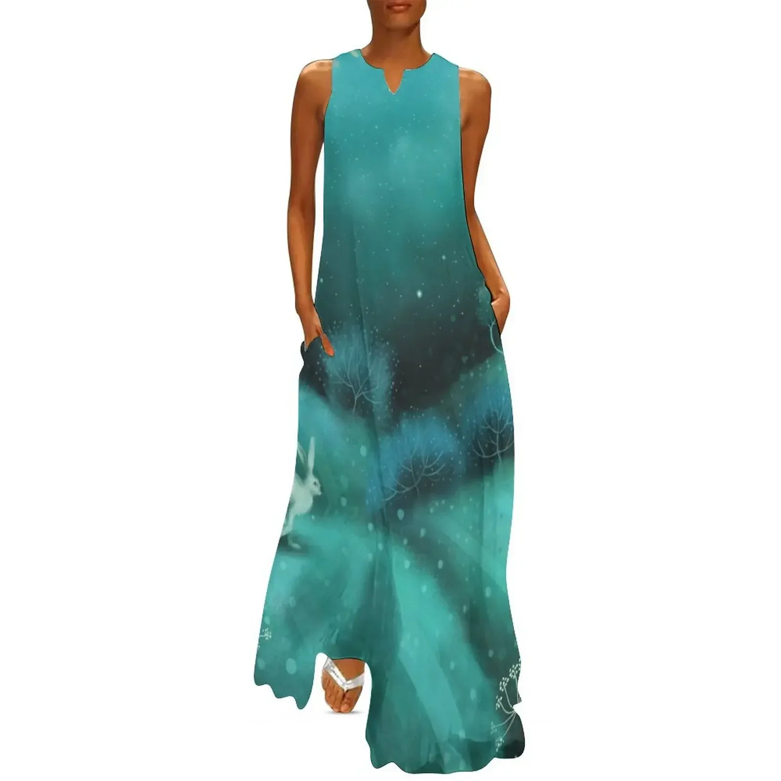 

New Moon Hare Long Dress elegant women's sets dresses for women 2025 prom dress women's summer dresses 2025 Dress