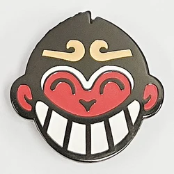 Monkies kids symbol enamel pin cartoon sunwukong face badge jewelry gift
