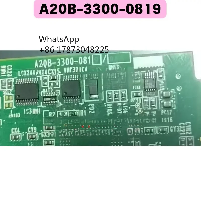 Cartão de eixo A20B-3300-0819 usado Teste funcional OK