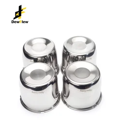 DewFlew 2/4Pcs Push Through Center Caps Fit for 4.25