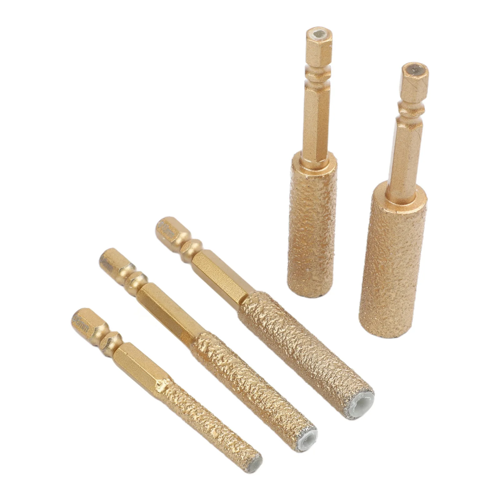 

For Tile Installation Gold Diamond Drill Bit Dust Suppression Cooling Rear Grinding Wheel For Drills And Grinders
