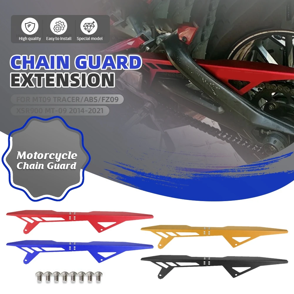 

Motorbike Chain Protector Guard Cover Motorcycle Accessories Chain Guard For Yamaha MT09 Tracer/ABS/FZ09 XSR900 MT-09 2014-2021