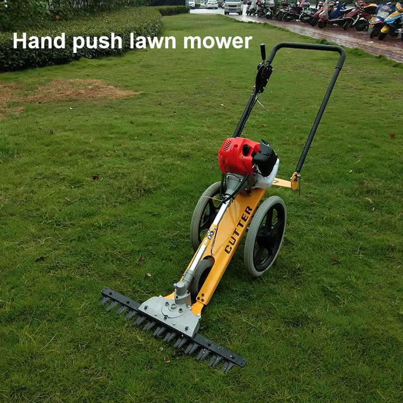 

4-Stroke Gasoline Hand-Push Lawn Mower Grass For Land Reclamation Garden Orchard Multi-Purpose Agricultural Brush Cutter