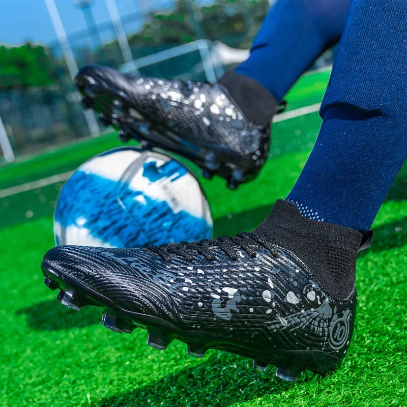 

Men's Soccer Shoes Anti-slip TF/FG Football Boots Breathable Outdoor Grass Soccer Boot Low-Top Non-Slip Sports Soccer Sneakers