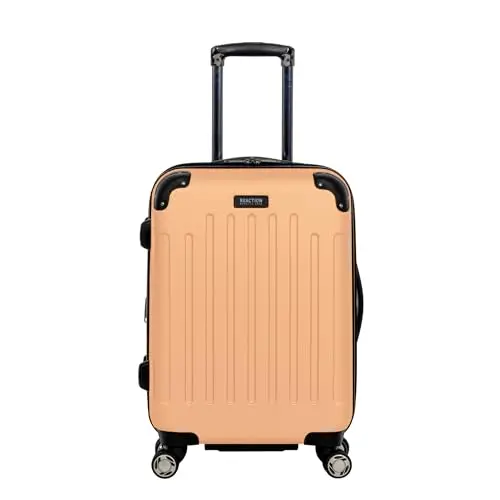 

Kenneth Cole REACTION Renegade Luggage Expandable 8-Wheel Spinner Lightweight Hardside Suitcase, Dreamsicle, 20-Inch Carry On