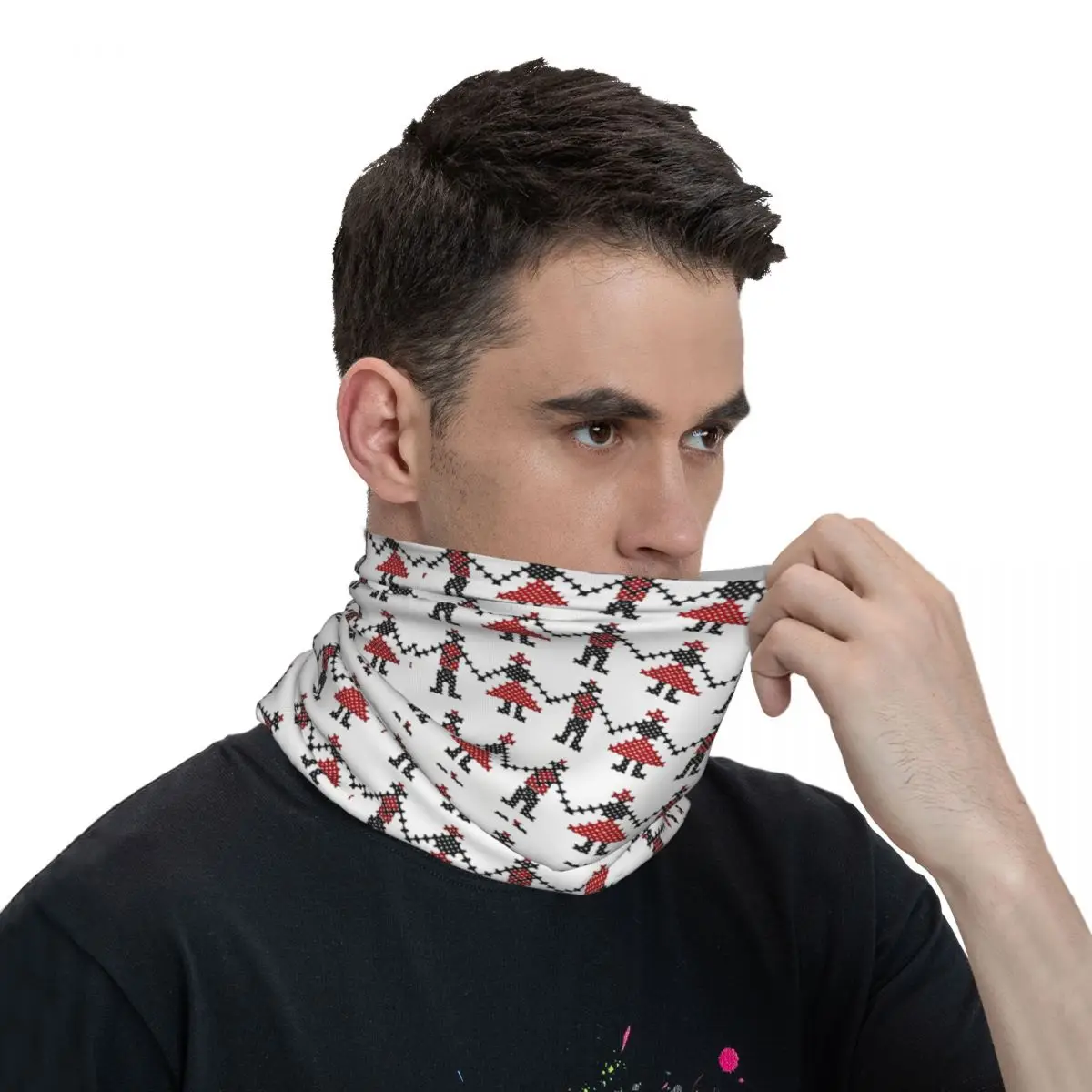 Balkan Serbia Yugoslavia Bosnia Croatia Bandana Neck Cover Printed Wrap Scarf Multi-use Cycling Riding for Men Unisex Thin image 5