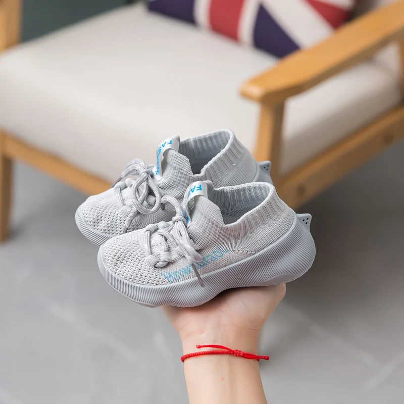 New Spring Autumn Kids Shoes Baby Sneaker Casual Shoes Breathable Anti-slip Soft Rubber Bottom Child Girl Shoe Children Footwear