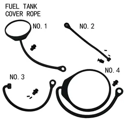 Fuel Tank Cap Band Cord for VW AUDI SEAT Skoda Various models