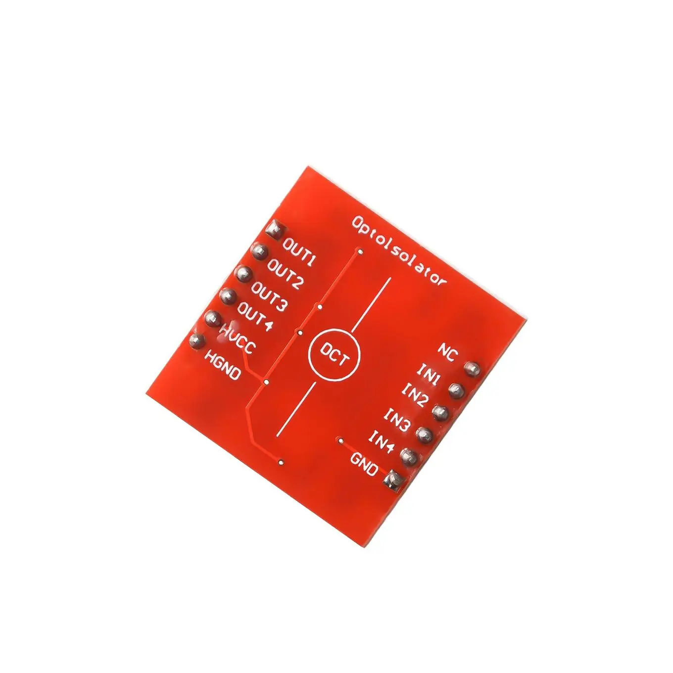 10PCS/LOT TLP281 4 CH 4-Channel Opto-isolator IC Module For Arduino Expansion Board High And Low Level Optocoupler Isolation