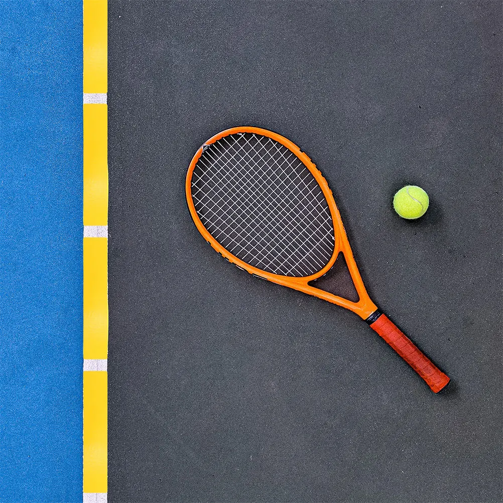 

6 Pcs PVC Landmark Mats Flat Markers for Tennis Training Gym Class Agility Drills Sports Court Marker Stickers Football Signs