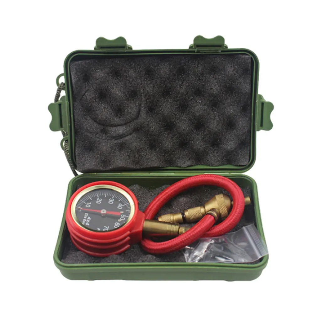 

Tire Pressure Gauge Gauge Deflators 4X4 For Automotive Motorcycle Bicycle Truck ATV UTV Professional