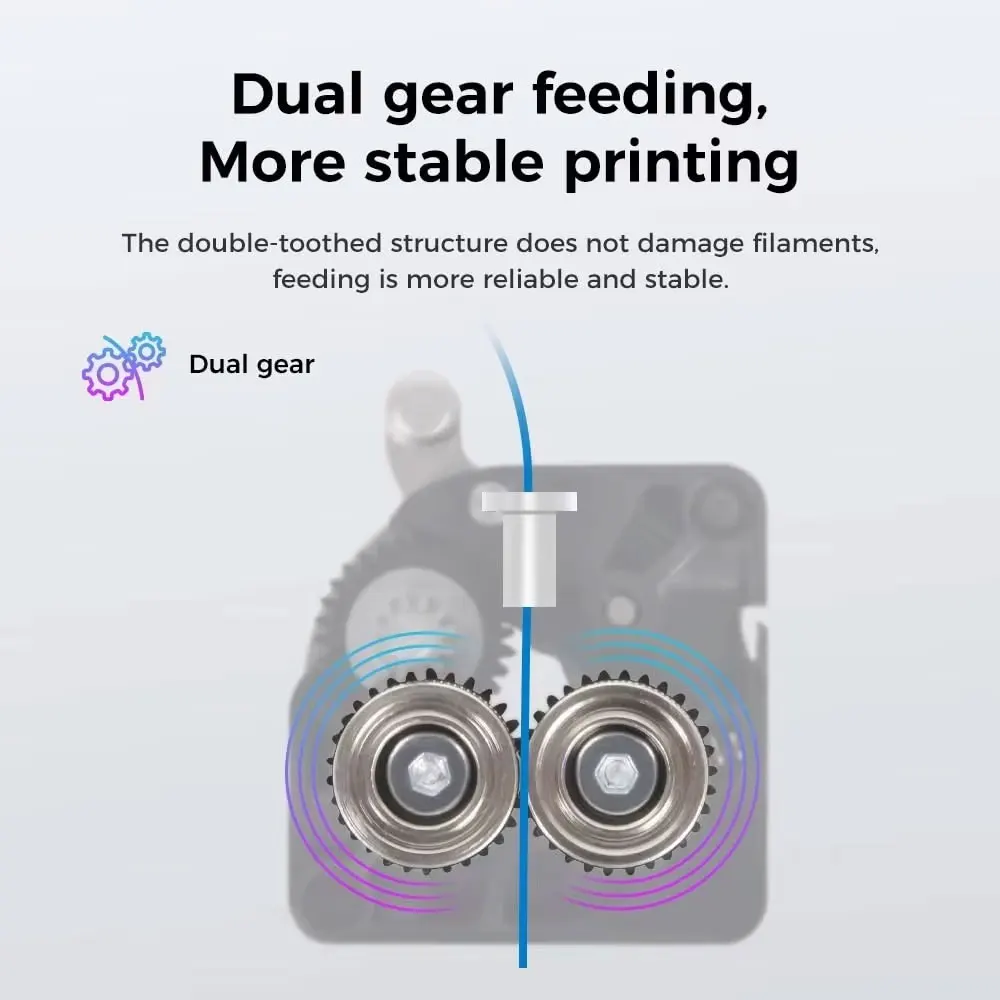 

Creality K1/K1 Max/K1C Extruder with Motor, Official Upgraded K1 Extrusion Mechanism Kit for K1 SE/Ender 3 V3 Plus 3D Printer