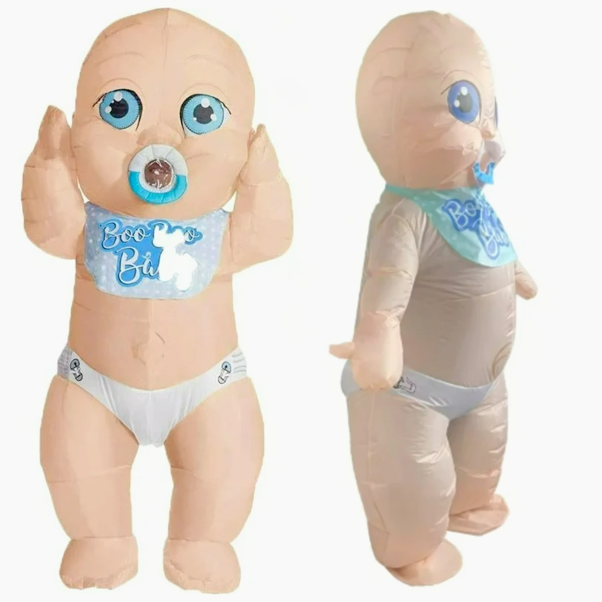 

One Size Fit Most Adults Inflatable Baby Costume For Halloween And Parties