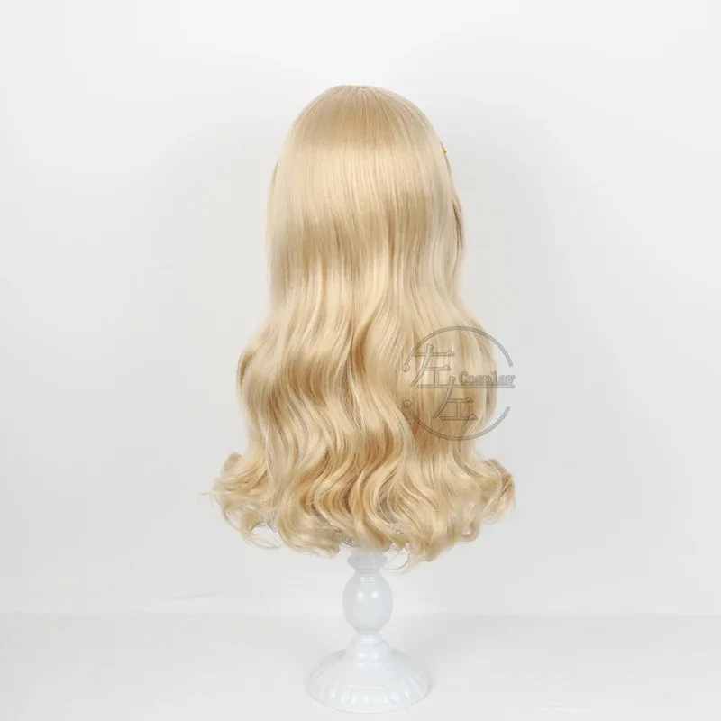 Movie Wicked Witch Cosplay Wig 2024 Movie Wicked Glinda Cosplay Wig Costume Adult Women Halloween Roleplay Wig Cap