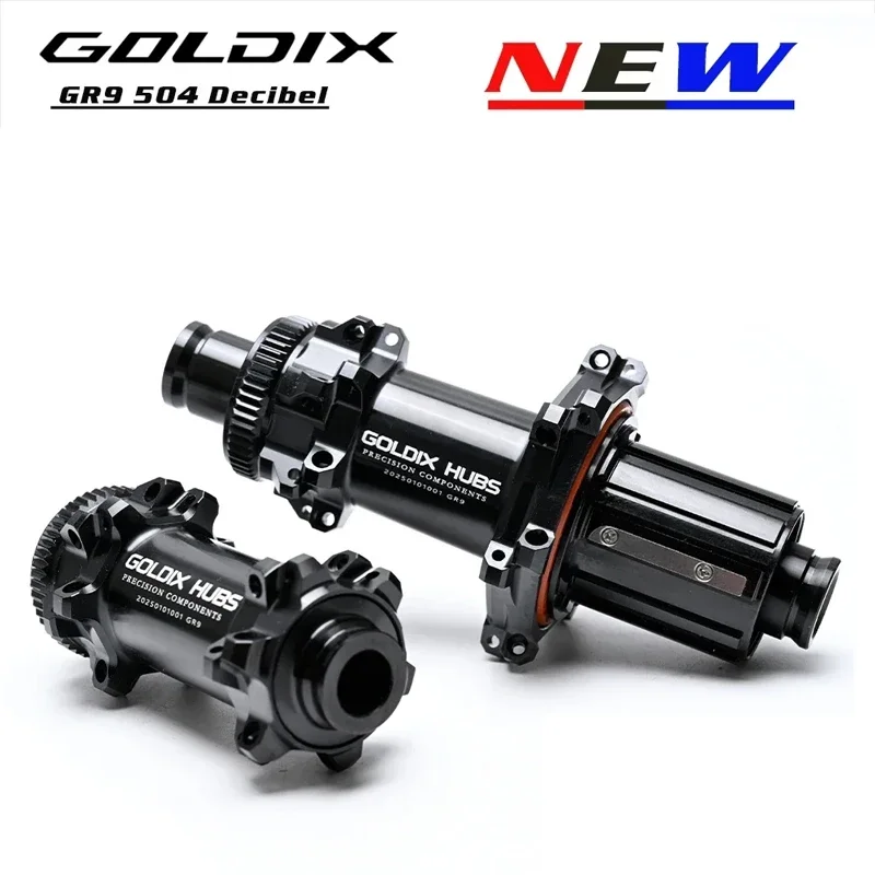 

GOLDIX GR9 I9 504 Sound ROAD/Gravel Bike Hub 24 Holes Straight Pull Spoke Noise Hub HG/XDR Hub 142x12 100x12 Bicycle Accessories