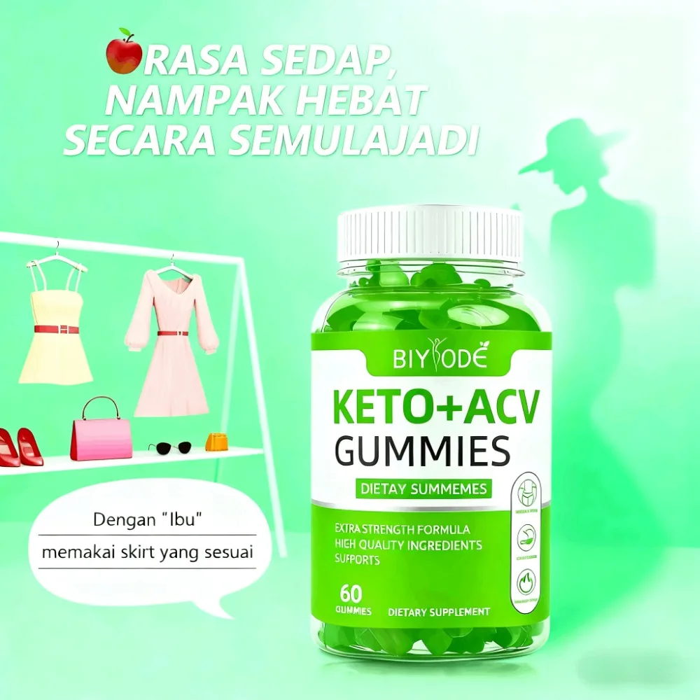 KETO+ACV Gummibärchen Diät-Gummis 60 Stück – Detail 5