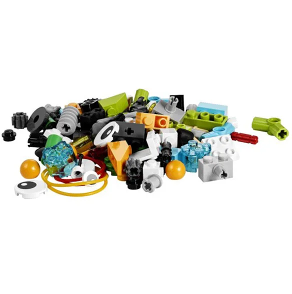 109Pcs/lot Technical Bricks Parts WeDo 2.0 Replacement Pack Building Blocks Bulk Spare Set Toys fit for 45300 WeDo Core Set Toys