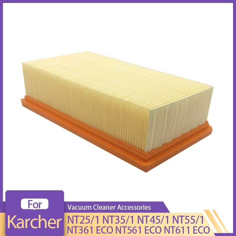 HEPA Filter For Karcher NT25/1 NT35/1 NT45/1 NT55/1 NT361 ECO NT561 ECO NT611 ECO Vacuum Cleaner Parts Filter Replace Tool