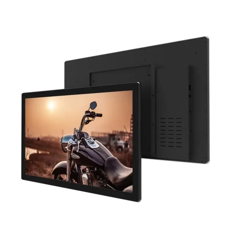 كشك الإعلان في الهواء الطلق شاشة الطوطم جدار جبل لافتات رقمية أندرويد شاشة الكريستال السائل المحمولة مطعم 2K 4K للتسوق