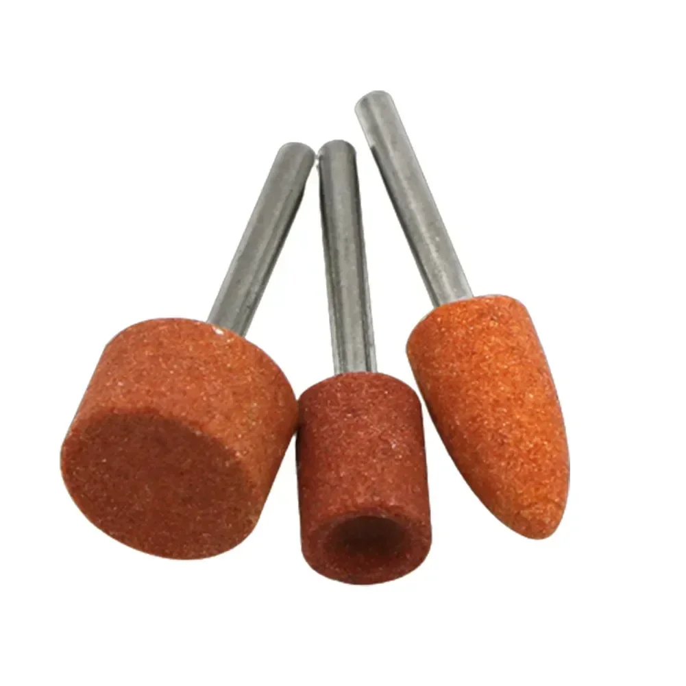 7pcs/Set Abrasive Mounted Stone For Rotary Tools Grinding Stone Wheel Head  Power Tools Accessories