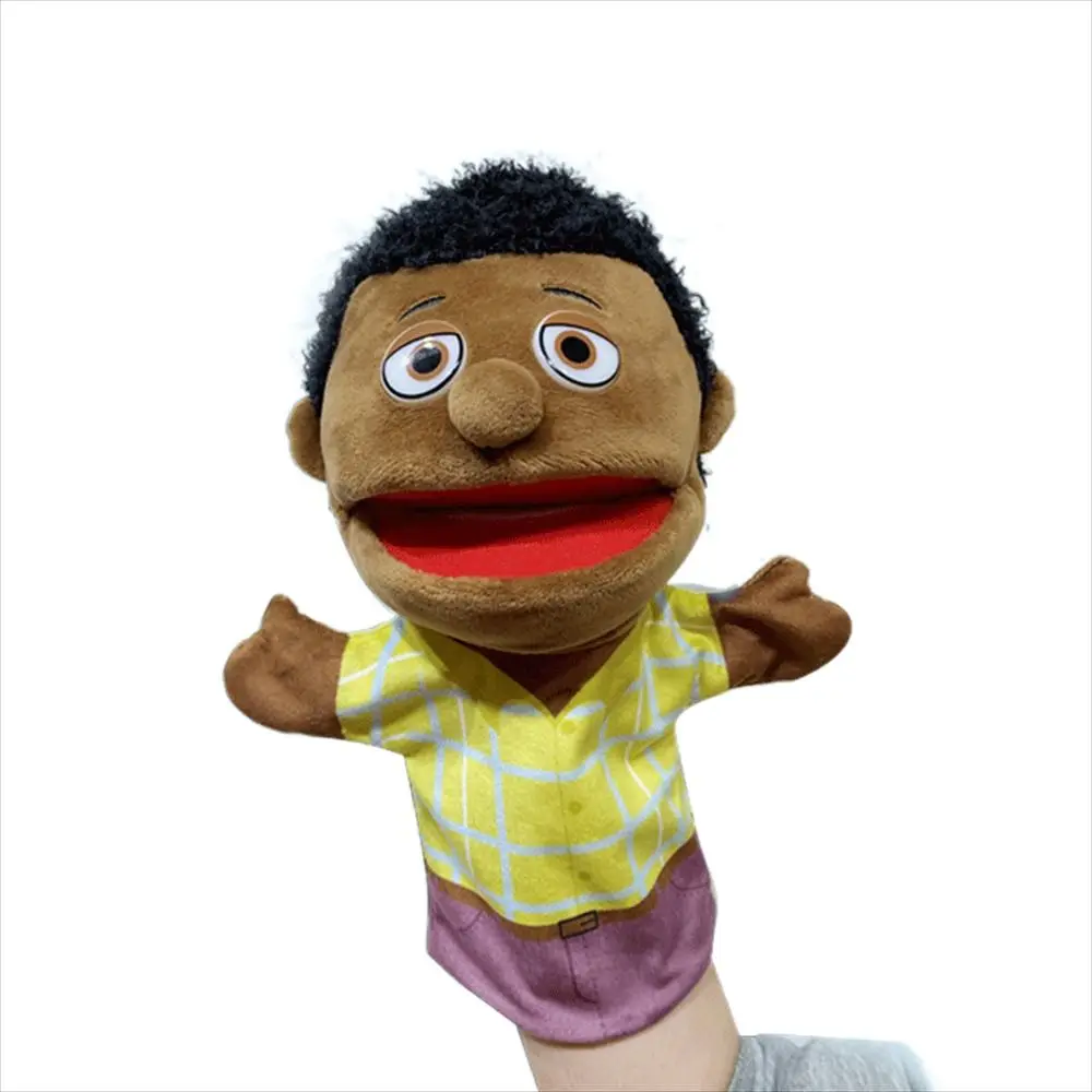 

Teaching Cognition African Black Skin Hand Finger Hand Puppet Hand Puppet Finger Puppets