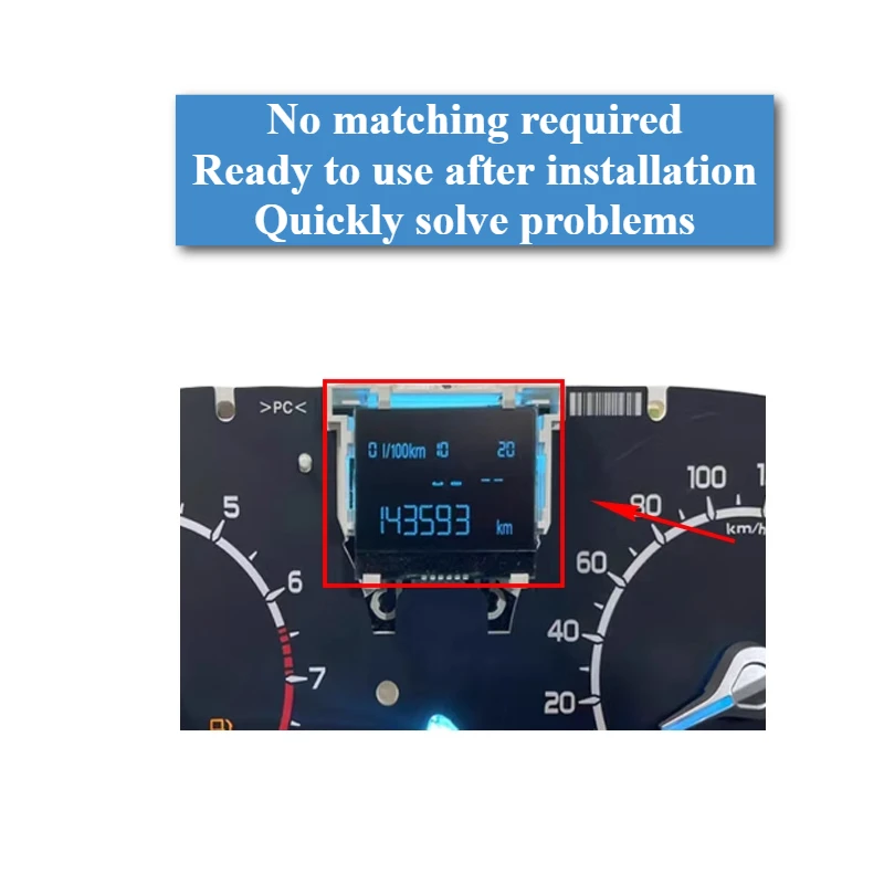 For Brand-new Ford Ecosport LCD Display Screen in The Middle of The Car Instrument Panel Support 2013-2017 Model 1pcs