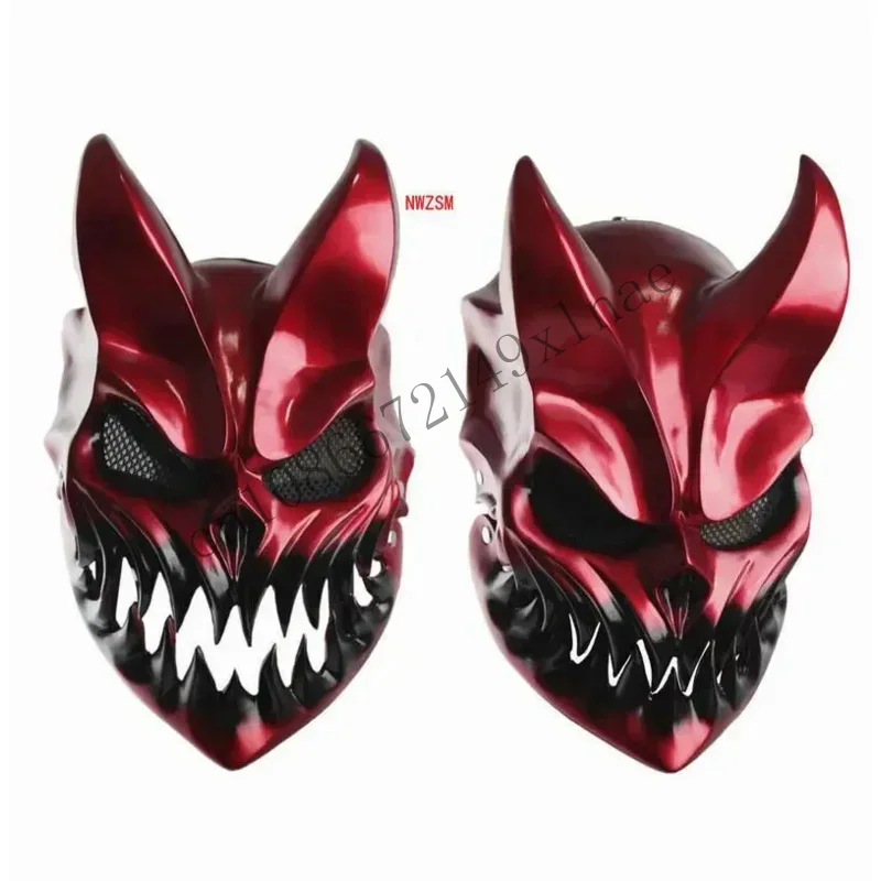 Halloween Slaughter To Prevail Mask Deathmetal Kid Of Darkness Demolisher Shikolai Demon Masks Brutal Deathcore Cosplay Prop CMM