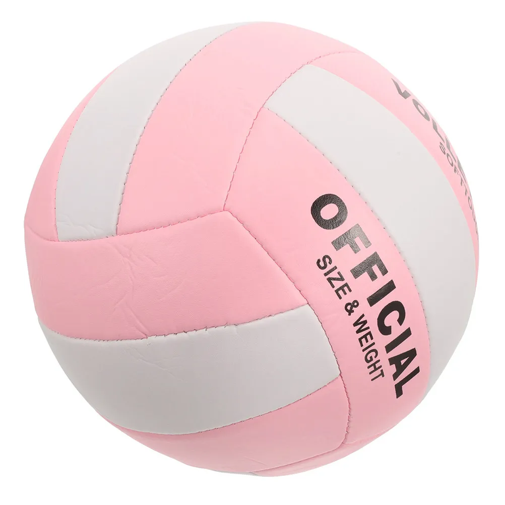 Premium Soft Volleyball for Indoor Sports Training Stitched Design Vibrant Color Scheme Superior Durability Thick Material