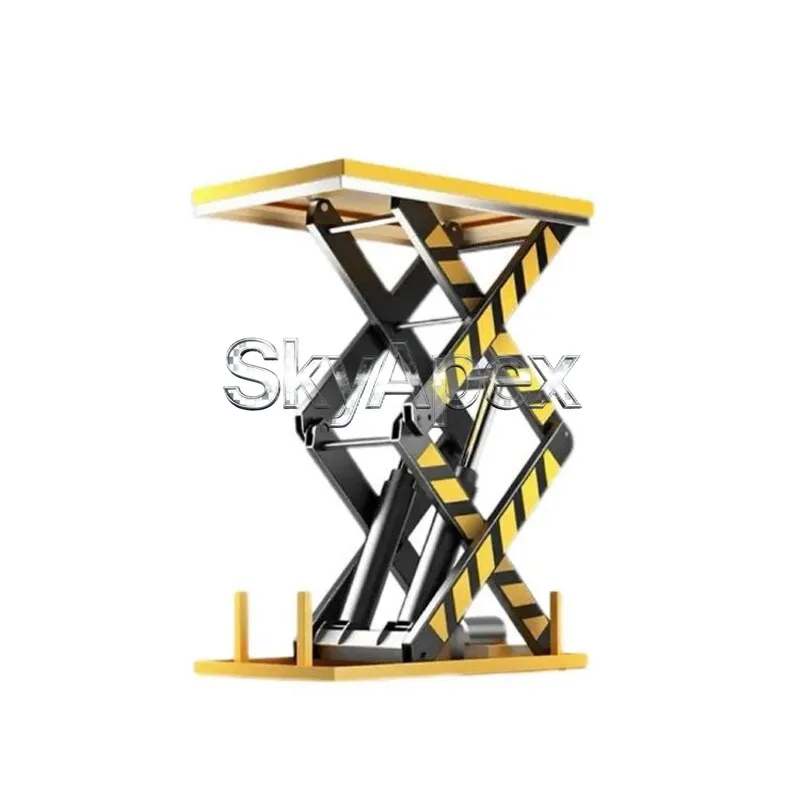 Heavy Duty Fixed Scissor Lift Table For Stage Lifting Loading Unloading Platform Hydraulic Hoist Transportation Equipment view 5